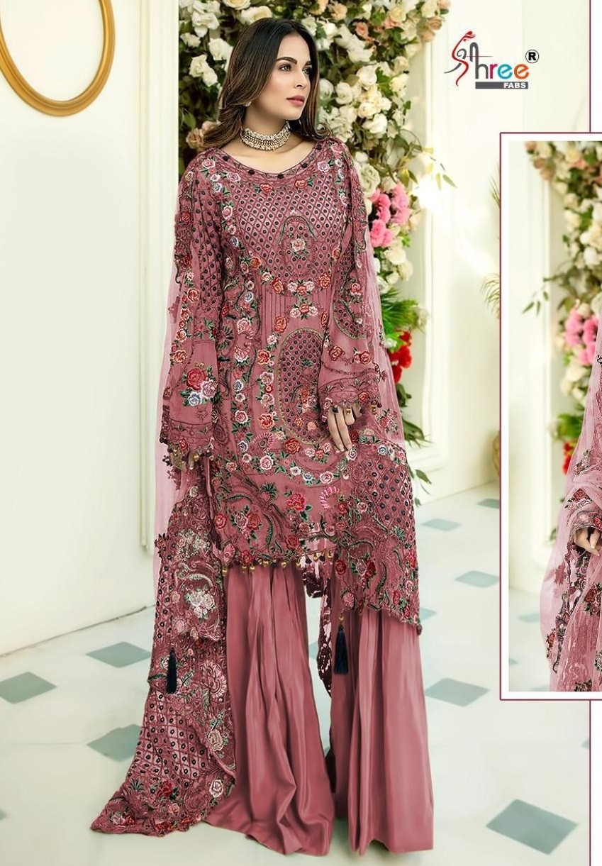 SHREE FAB S-316-F PAKISTANI SUITS WHOLASALE