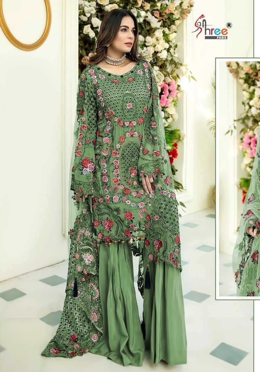 SHREE FABS S-316-B PAKISTANI SUITS WHOLESALE