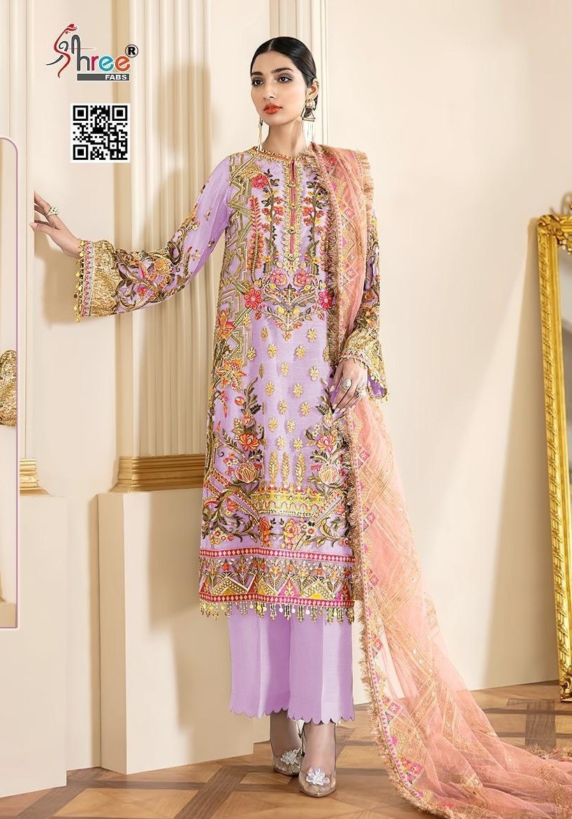 SHREE FAB 1142-E BAROQUE EMBRODERD COLLECTION VOL 2 SUPPLIER IN SURAT