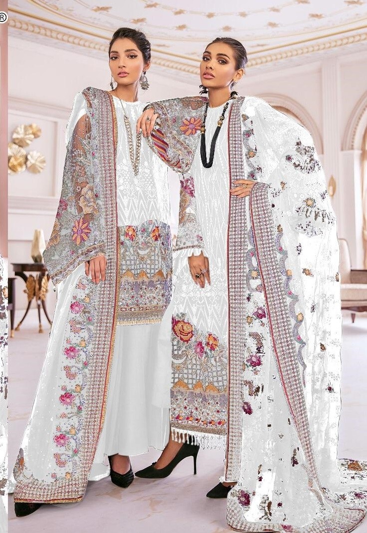 FEPIC 66011 ROSMEEN BRQ 21 WHOLSALE PAKISTANI SUITS