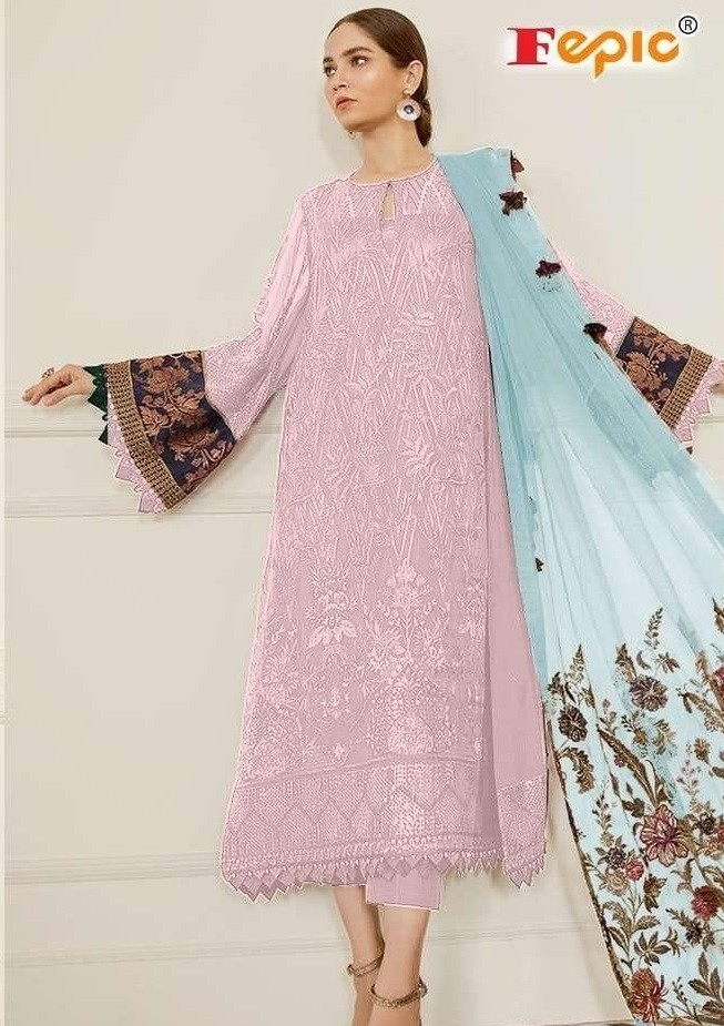 FEPIC 66007-J ROSMEEN BRQ PAKISTANI SUIT AVALABALE IN INDIA