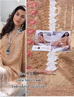 SHREE FAB SOBIA NAZIR LAWN COLLECTTION VOL-2 PAKISTANI SUIT WHOLSALER
