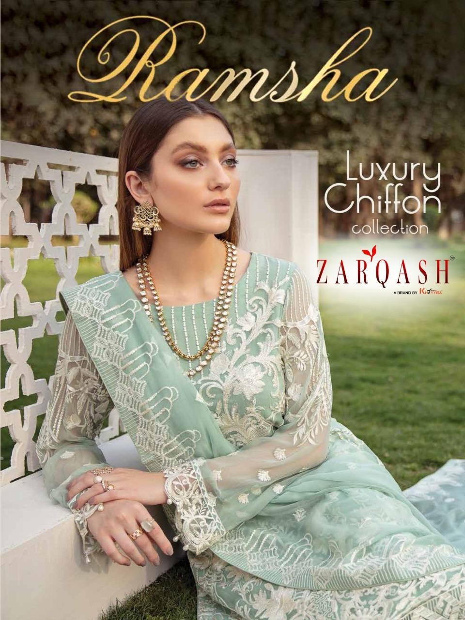 KHAYYIRA ZARQASH 2017 TO 2022 RAMSHA SINGAL PIESE AVAILABALE SUIT KAMEEZ