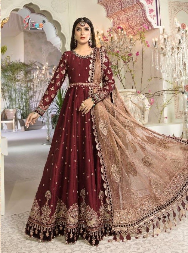 SHREE FAB 1826 MBODREIED MARYA B VOL-14 BANARSASI JAQUARD ORGANJA