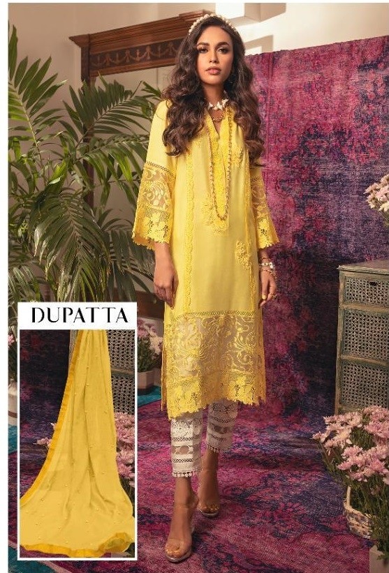 RAWAYAT 33005 ALZOHAIB VOL-3 LAWN COLLECTION 2021 SALWAR KAMEEZ SUPLLIER IN INDIA