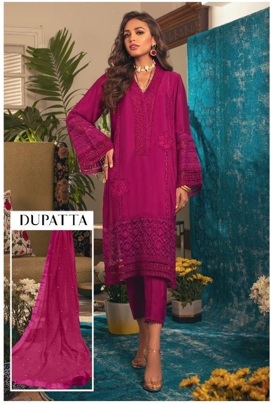 RAWAYAT 33006 ALZOHAIB VOL-3 LAWN COLLECTION 2021 SALWAR KAMEEZ SUPLLIER IN INDIA