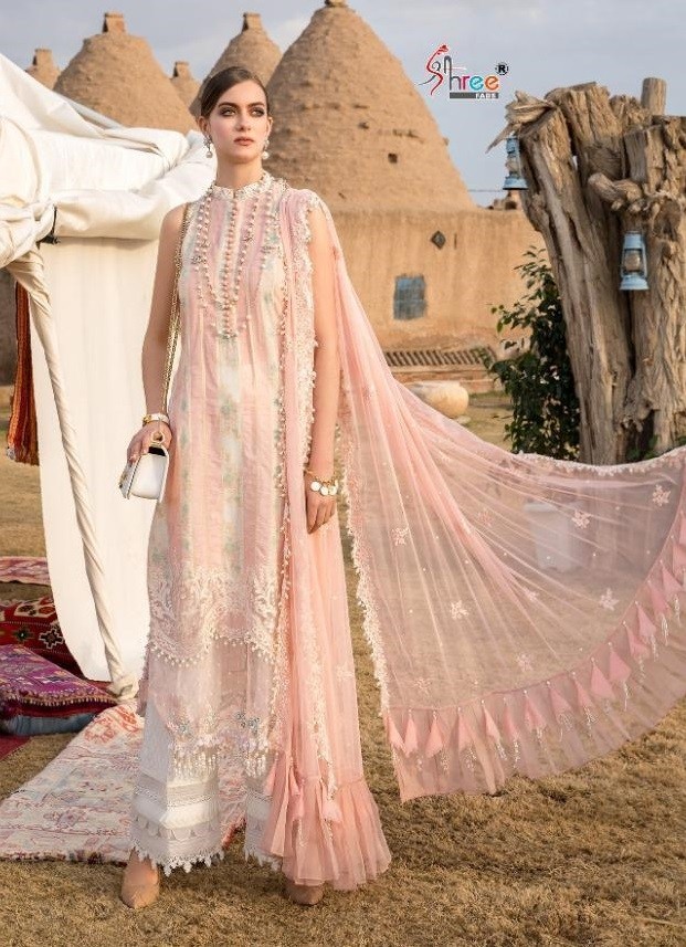 SHREE FAB 1863 TO 1841 MARIYAB LAWN REMIX PAKISTANI SUIT SINGAL PIESE