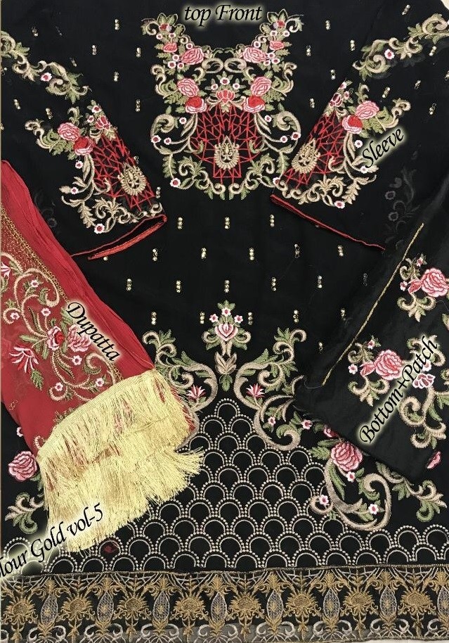 HOOR TEX 12009-C NAFIZA COLOUR COLD VOL-5 PAKISTANI SUITS NAZNIN
