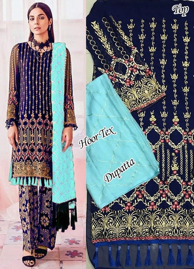 HOOR TEX 16002-D NAFIZA COLOUR COLD VOL-9 SALWAAR KAMEEZ