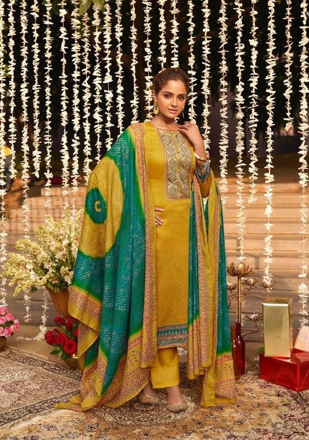 MUMTAZ ARTS 2004 JASH-E-BANDHANI HITLIST KARACHI SUIT