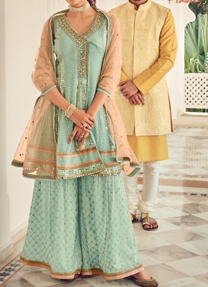 EBA LIFESTYLE 1305 DHOOP KINAREY SALWAAR KAMEEZ WHOLESALE ONLINE