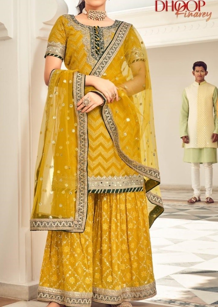 EBA LIFESTYLE 1309 DHOOP KINAREY SALWAAR KAMEEZ WHOLESALE ONLINE
