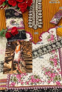 DEEPSY -1077-FIRDOUS-12 KARACHI SUIT LAWN COLLECTTION