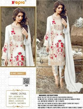 FEPIC 3004 I ROSEMEEN PAKISTANI SUITS SINGLE PIECE SUPPLIER