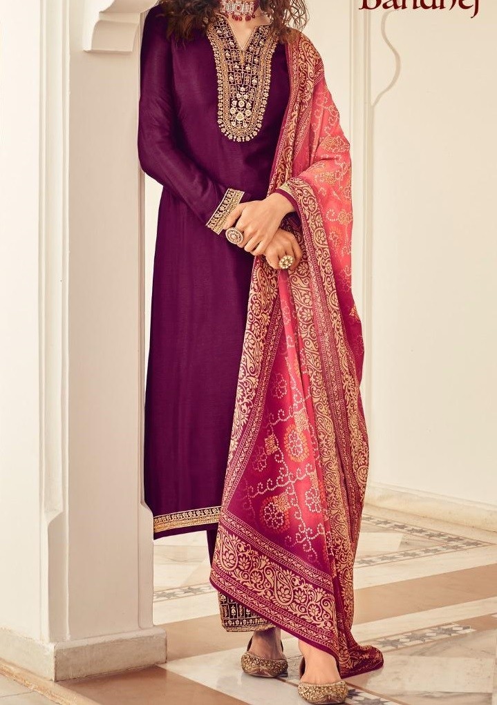 EBA LIFESTYLE RANG BANDHEJ 1281 PAKISTANI SUITS WHOLESALE PRICE