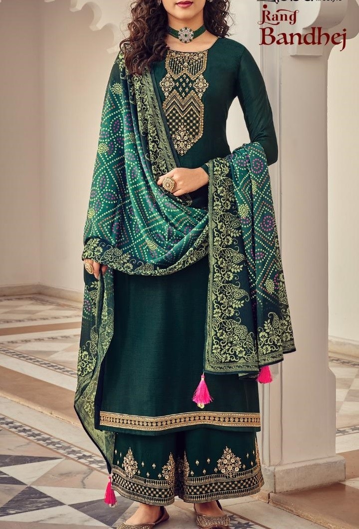 EBA LIFESTYLE RANG BANDHEJ 1280 PAKISTANI SUITS WHOLESALE ONLINE