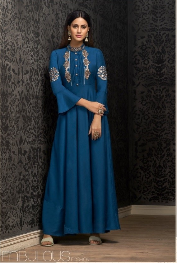 VARDAN DESIGNER NAVYA VOL-16 1601 READYMADE KURTIS SINGALE AVAILABALE