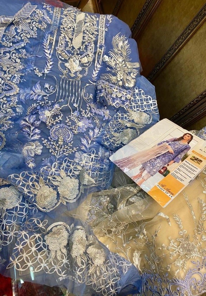 AL AMRA  ANAYA LAWN ANAYA ZF-14 PAKISTANI SALWAAR KAMEEZ