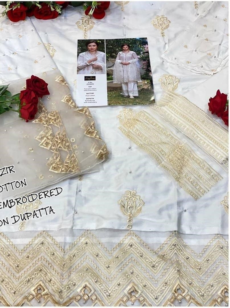 RAWAYAT 22005 SOBIA NAZIR PURE COTTEN SUITS