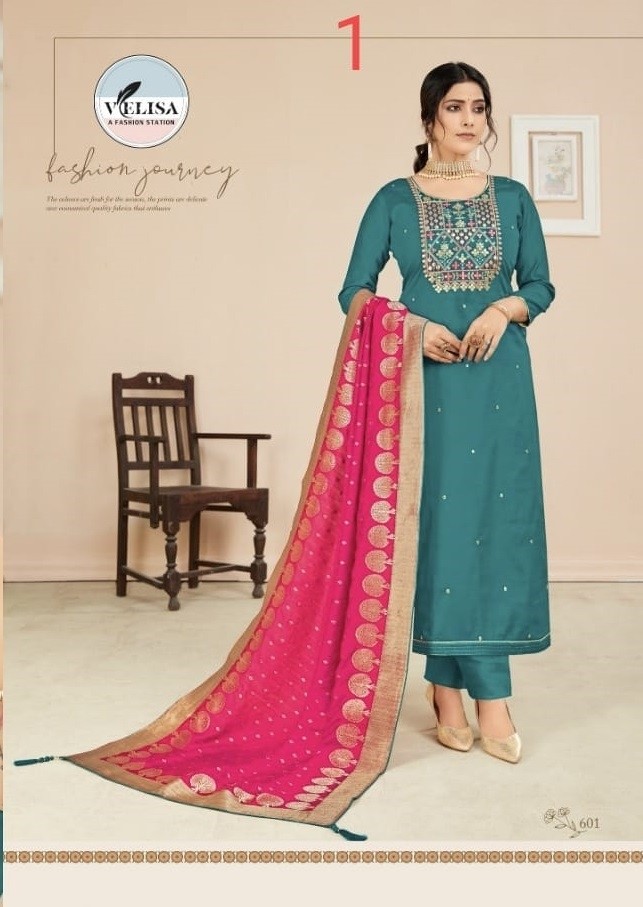 VELISA PAAKHI 601 JAM SILK PAKISTANI SUITS BEST PRICE