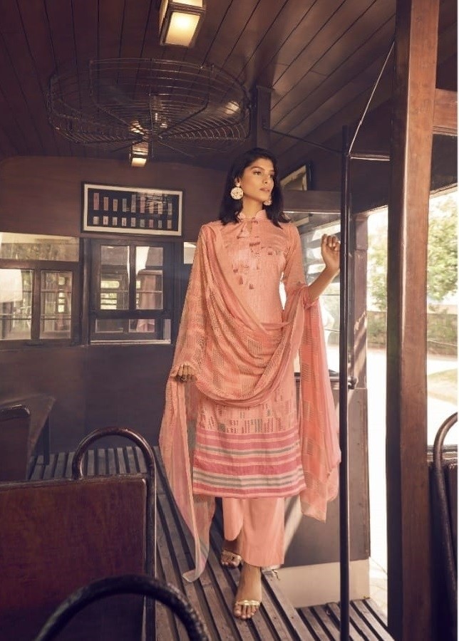 BELLIZA DESIGNER STUDIO NAZRANA 560007 NAZNEEN ORANGE