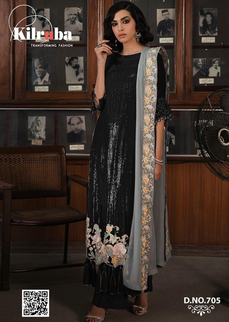 KILRUBA 705 PAKISTANI SUITS ONLINE AVAILABALE