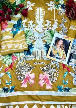 SHARADDHA DESIGNERS 1001 MAHGUL VOL-2 PRINT AND EMBROIDERY PAKISTANI SUITS