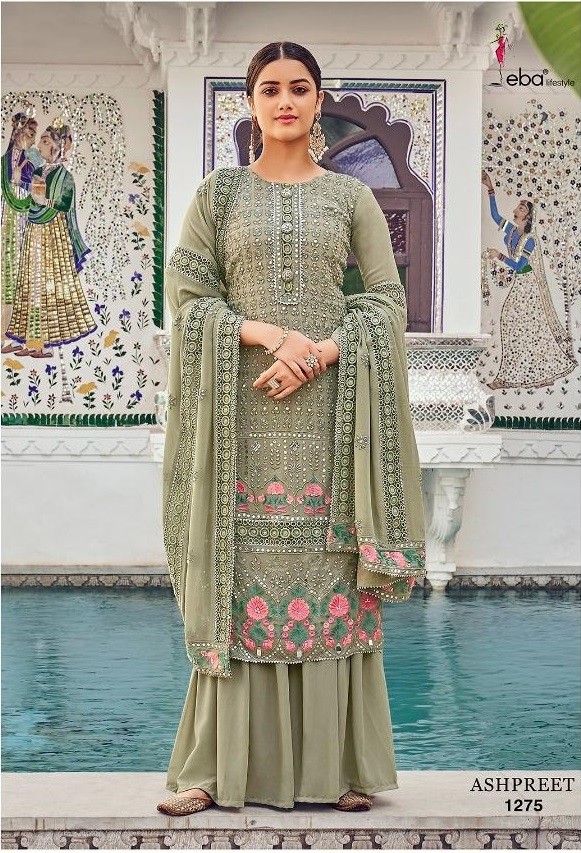 EBA LIFESTYLE ASHPREET VOL-3 1275 ONLINE SALWAAR KAMEEZ AVAILABALE