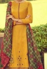 MUMTAZ ARTS IKKAT PATOLA 7004 KARACHI SUITS IN SINGALE AVAILABALE
