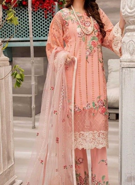 FEPIC ROSEMEEN ADAN’S LIBAS LAWN COLLECTION D-5126 SALWAAR KAMEEZ WHOLESALE DEALER