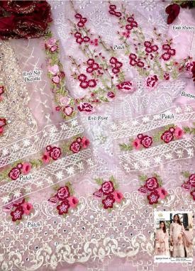 AL AMRA  ZF ANAYA LAWN-09 CIKKANKARI COLLECTTION SALWAR KAMEEZ WHOLESALE