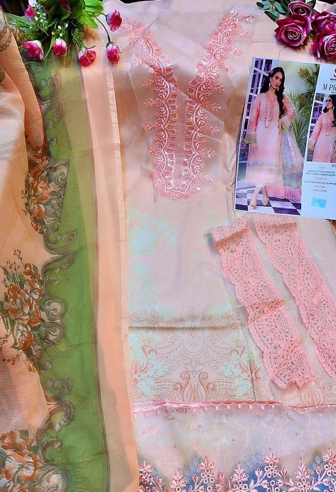 SHRADDHA DESIGNER M-PRINT VOL-9 904 WHOLESALE SALWAAR KAMEEZ
