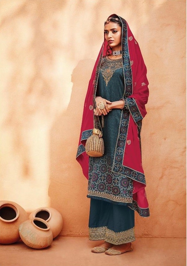 EBA LIFESTYLE RANG BANDHEJ VOL-2 1289 HEAVY SATIN LATEST SALWAAR KAMEEZ