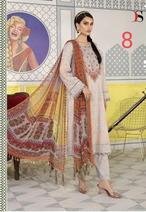 DEEPSY SUITS MARIYA B M-PRINT 1088 PAKISTANI SUITS BEST PRICE DEALER