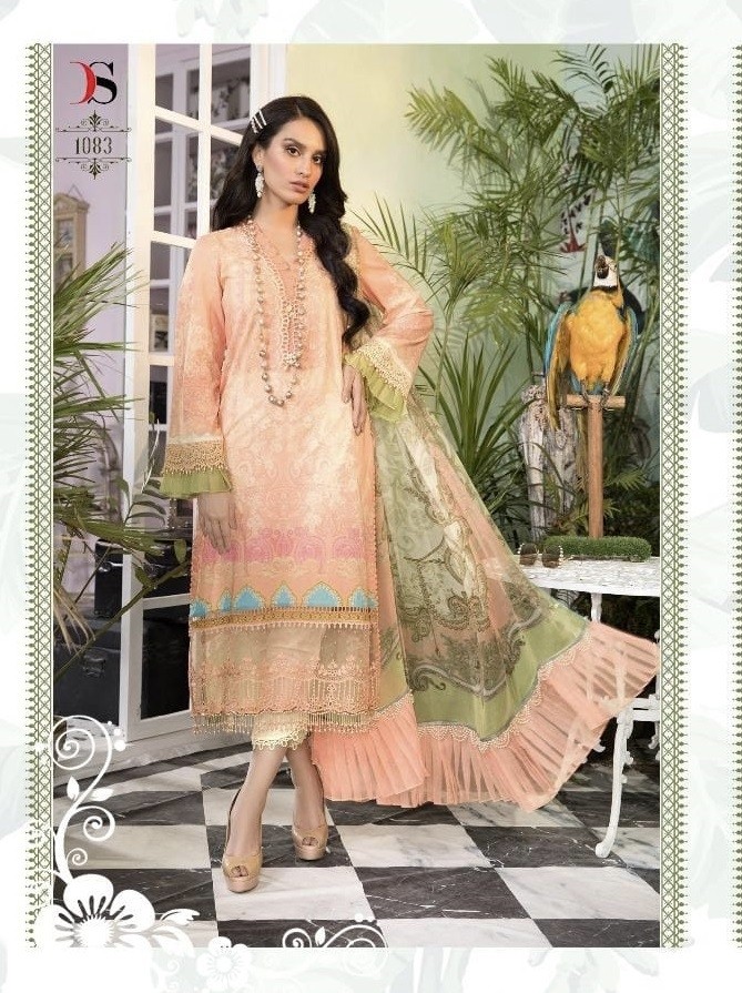 DEEPSY SUITS MARIYA B M-PRINT 1083 PAKISTANI SUITS BEST PRICE DEALER