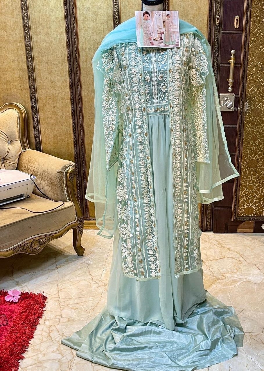 MISHAAL FAB 8012-G PAKISTANI SUIT SINGALE PIESE