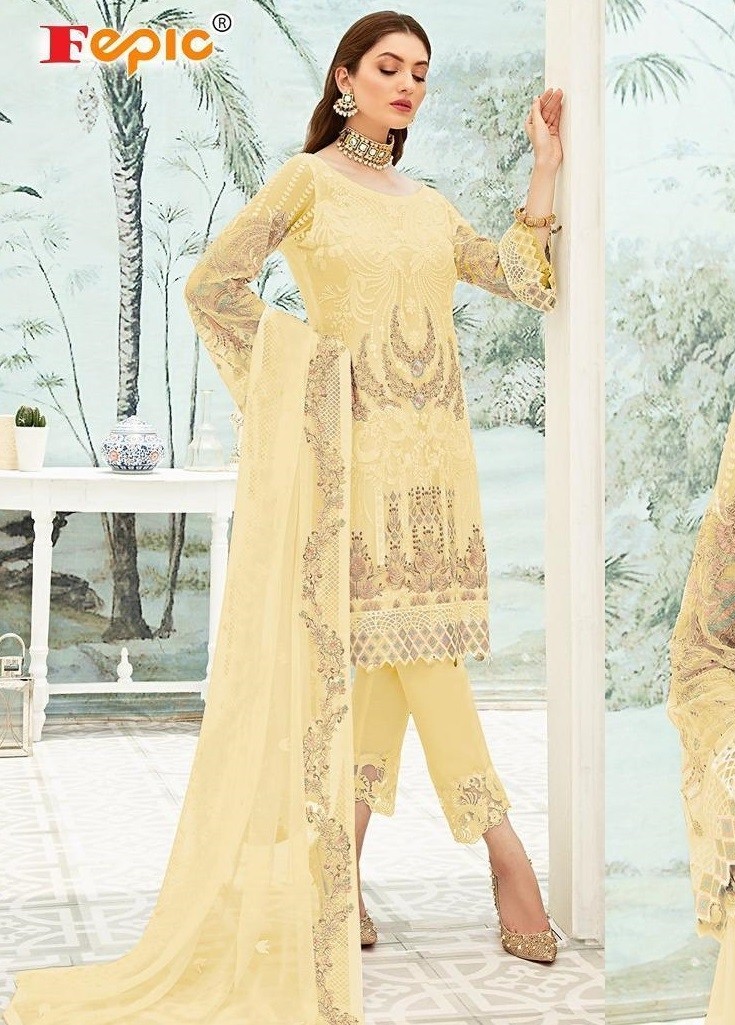 FEPIC C-1078 D ROSEMEEN PAKISTANI SUITS WHOLESALER IN INDIA