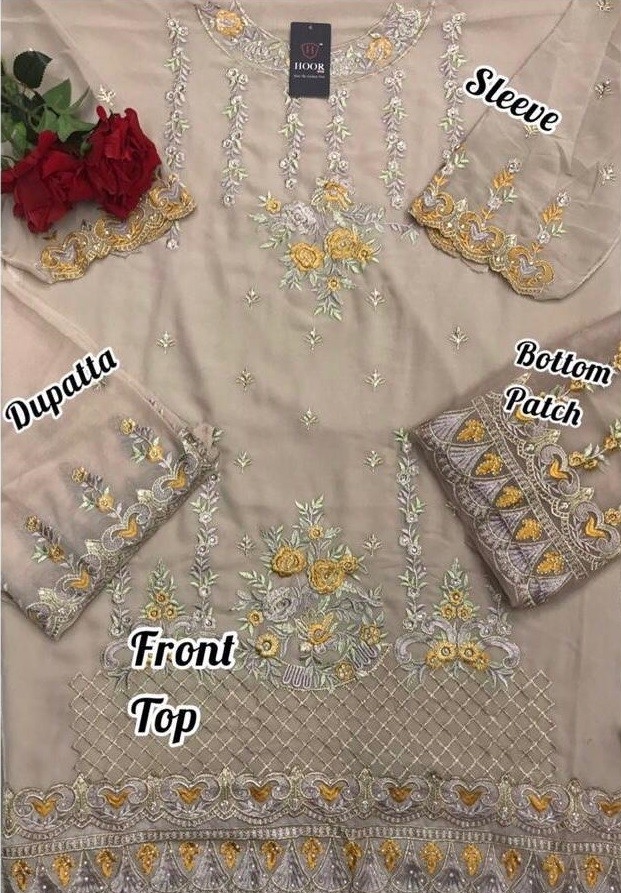 HOOR TEX NAFIZA GOLD VOL-4 55004-C WHOLESALE PAKISTANI SUITS