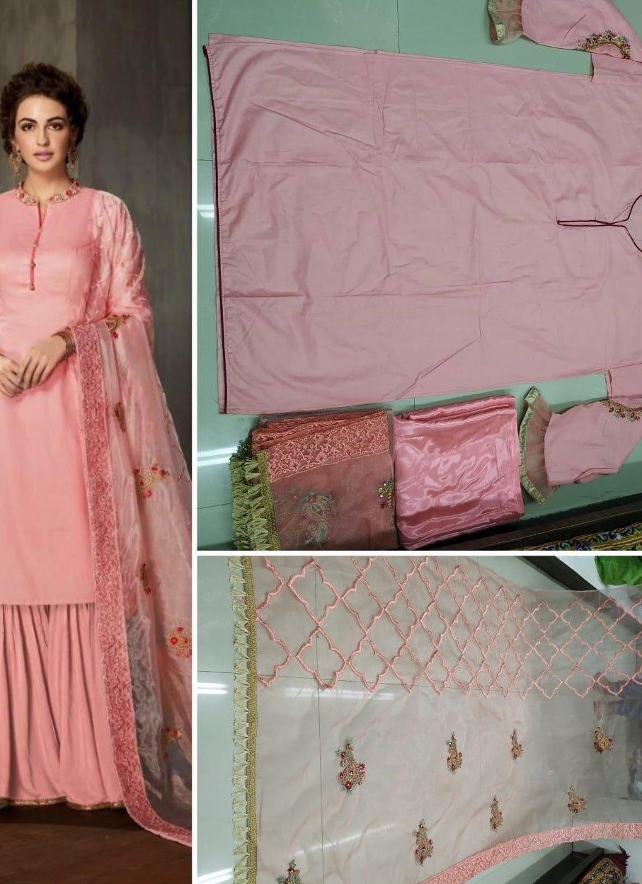 EBA LIFESTYLE 1041 EMBROIDERY WORK PAKISTANI SUITS WHOLESALE