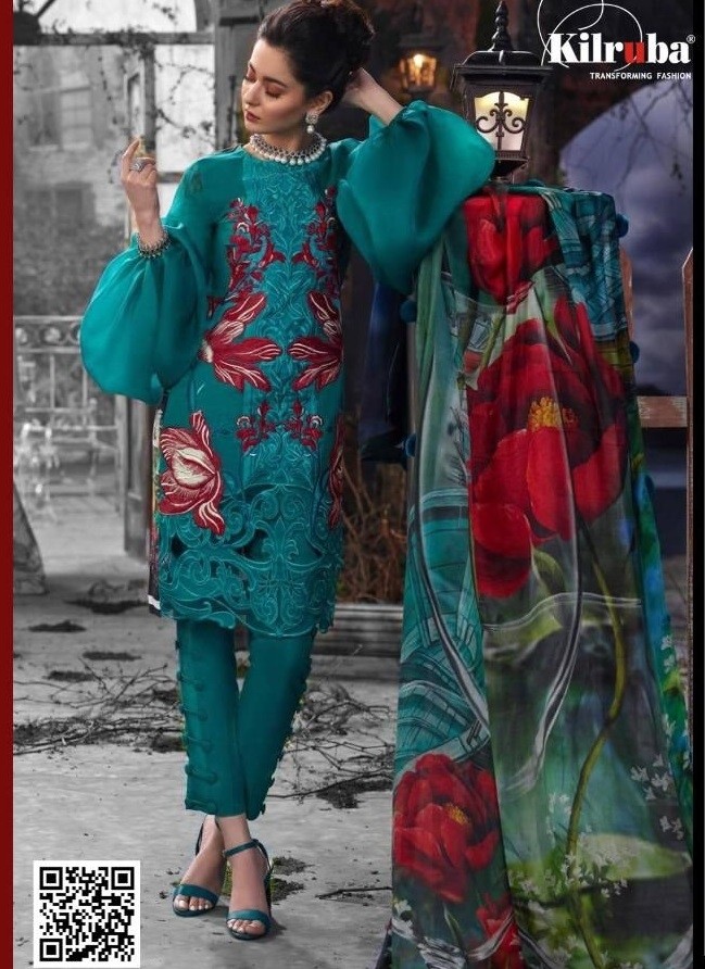 KILRUBA K-132 NEW COLLECTION PAKISTANI SUITS