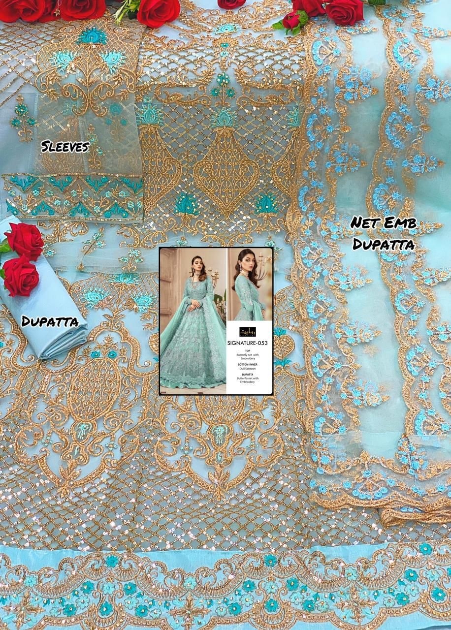 RAWAYAT SIGNATUR RAMZAAN VOL-1 053 WHOLESALER PAKISTANI SUITS