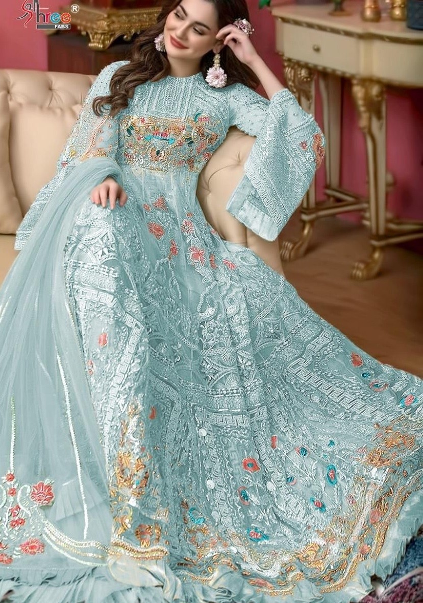 SHREE FABS S-241-B PAKISTANI SUITS DEALER