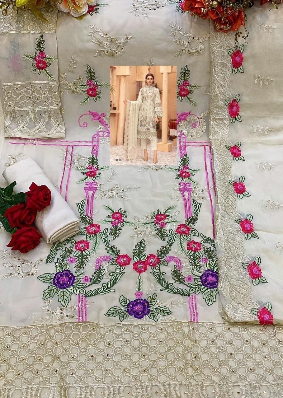 RAWAYAT AFROZEH VOL-3 50009 LATEST COLLECTION SALWAR KAMEZ SUPPLIER