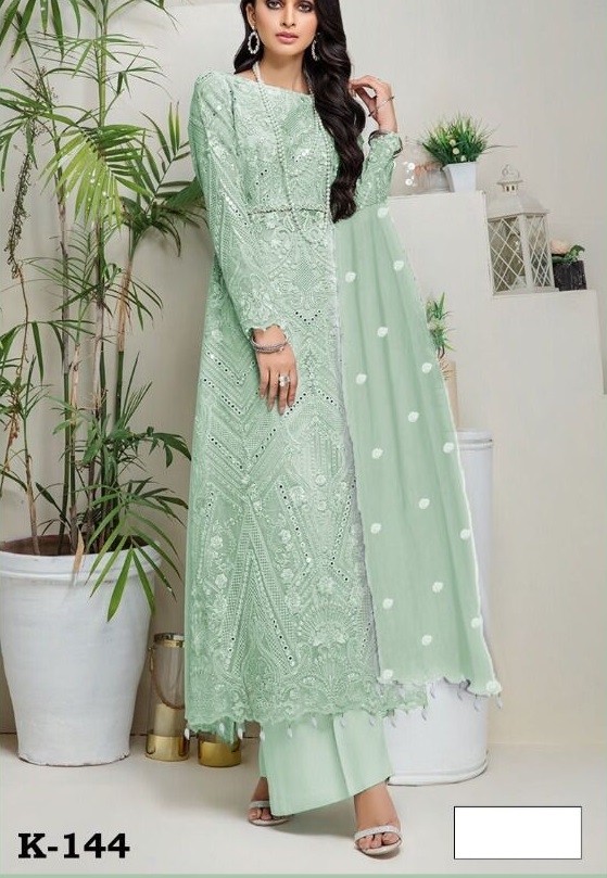 KILRUBA K-144 NEW PAKISTANI SUITS AVAILABALE