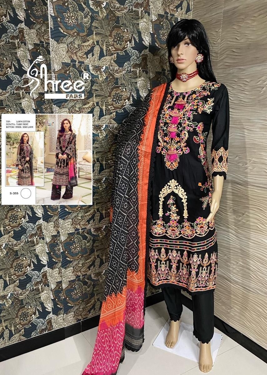 SHREE FABS S 355 PAKISTANI SALWAR KAMEZ IN SURAT