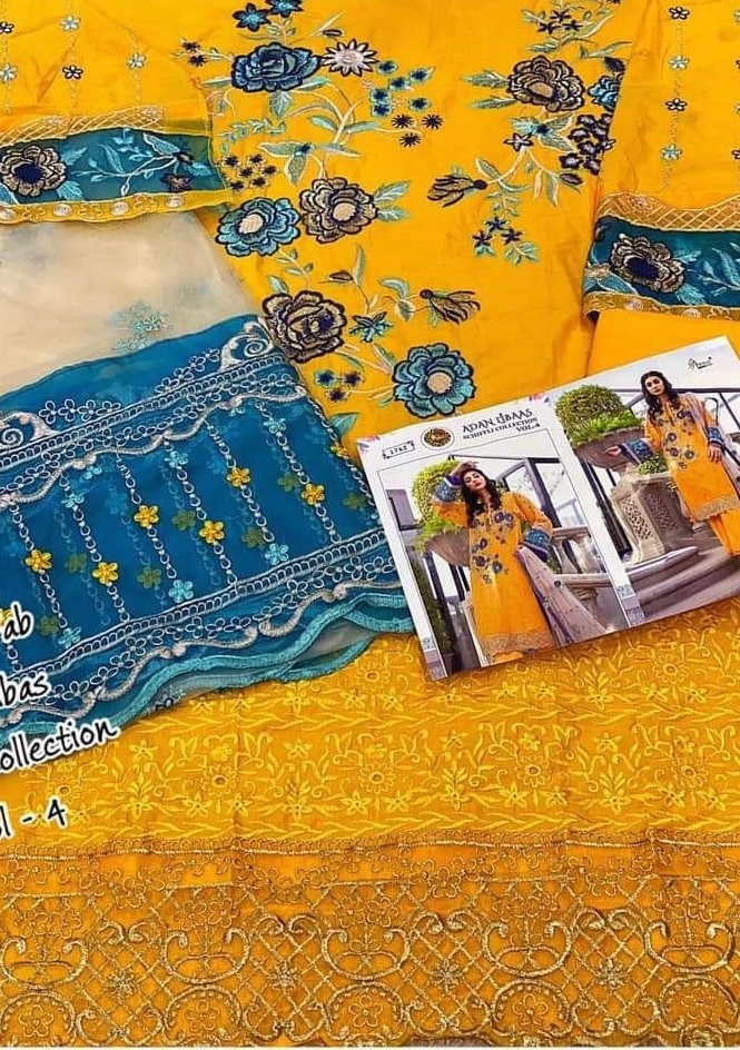 SHREE FABS ADAN LIBAAS SCHIFFLI COLLECTION VOL-4 1742 MANUFACTURER