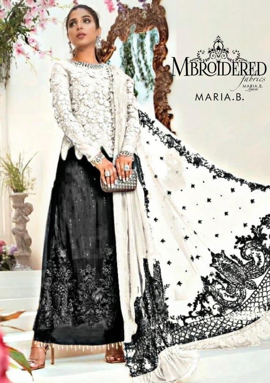 MARIA.B. LAWN MBROIDERED SALWAR KAMEZ BEST WHOLESALER DEALER