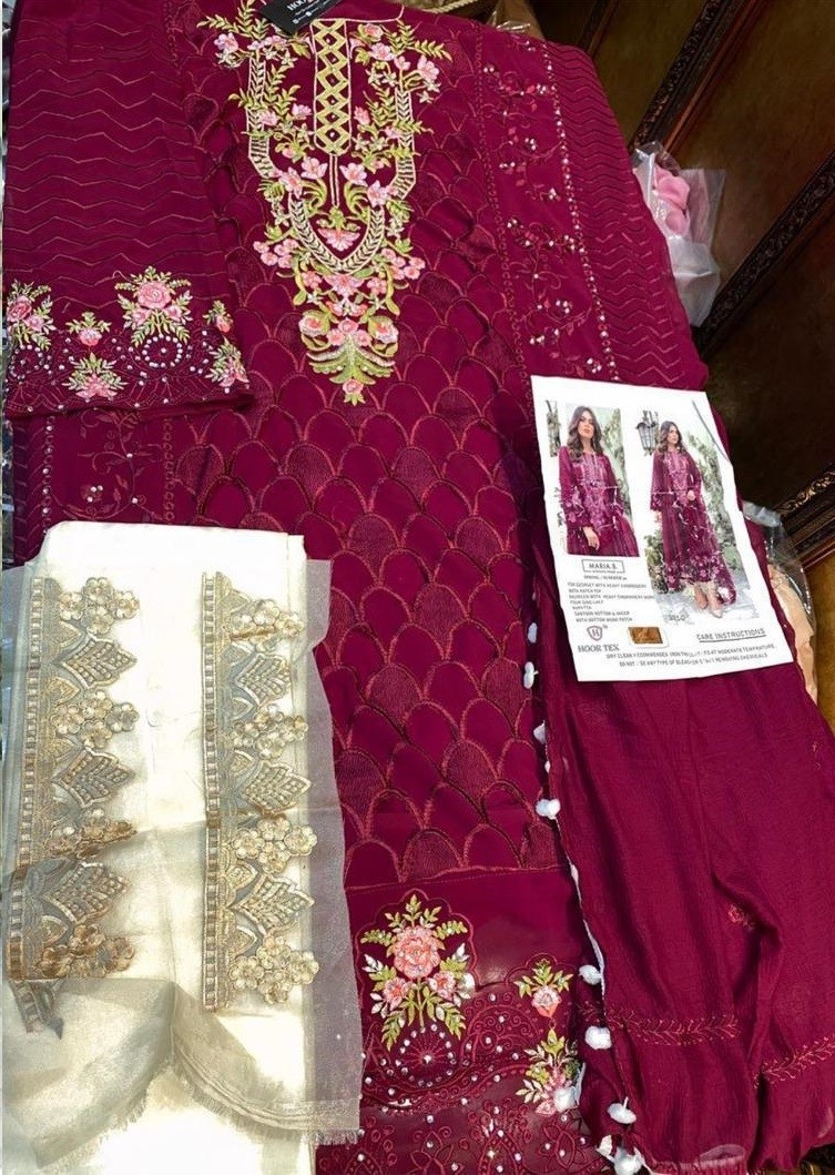 HOOR TEX MARIA.B.1001-D SALWAR KAMEZ WHOLESALER DEALER