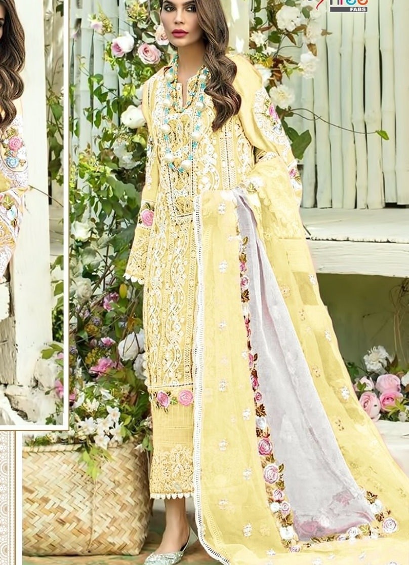 SHREE FABS 1012 B CRIMSON PREMIUM LAWN COLLECTION VOL 2 SALWAR KAMEEZ BEST PRICE