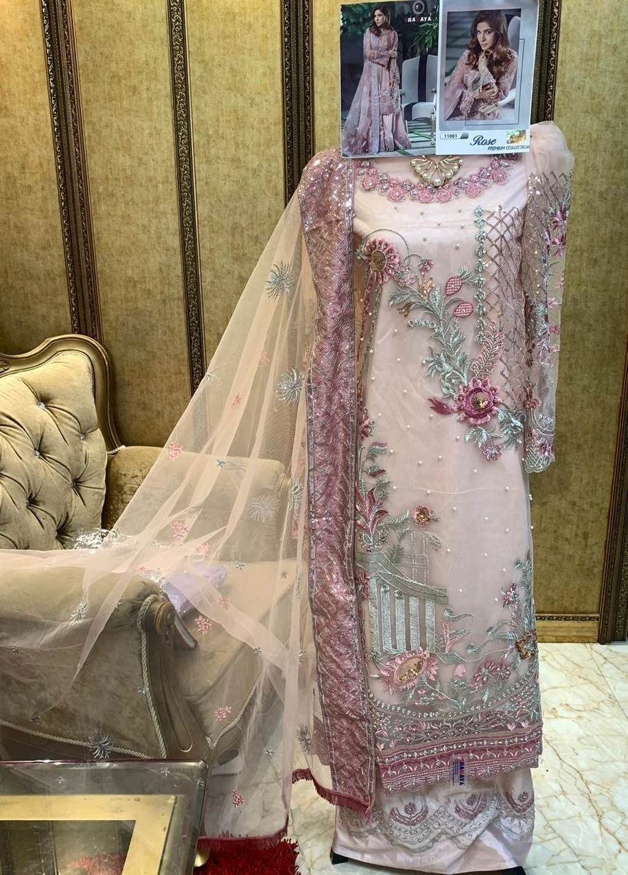 SHANAYA ROSE PREMIUM EDITION 11001 PAKISTANI SUITS MANUFACTURER